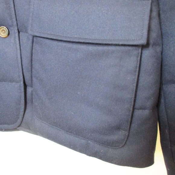 Canada Goose X Henry Poole Women's W1 Jacket Size L Navy NWT - Picture 4 of 14